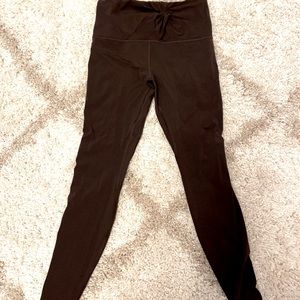 Lululemon scrunched waist leggings
